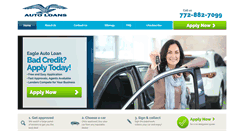 Desktop Screenshot of eagleautoloans.com